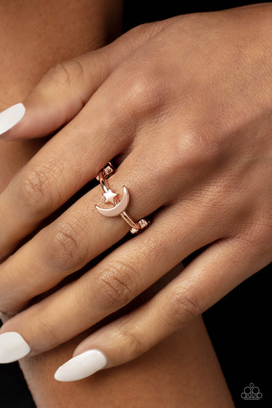 Astral Allure Rose Gold Ring - Jewelry by Bretta