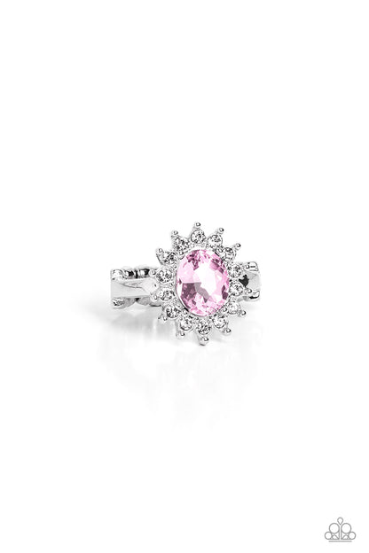 Red Carpet Reveal Pink Ring - Jewelry by Bretta
