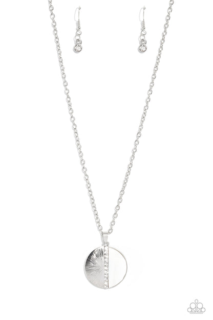 Captivating Contrast White Necklace - Jewelry by Bretta