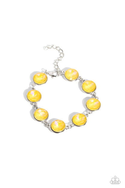 Enchanted Emblems Yellow Bracelet - Jewelry by Bretta