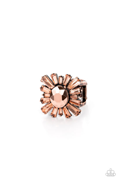 Starburst Season Copper Ring - Jewelry by Bretta