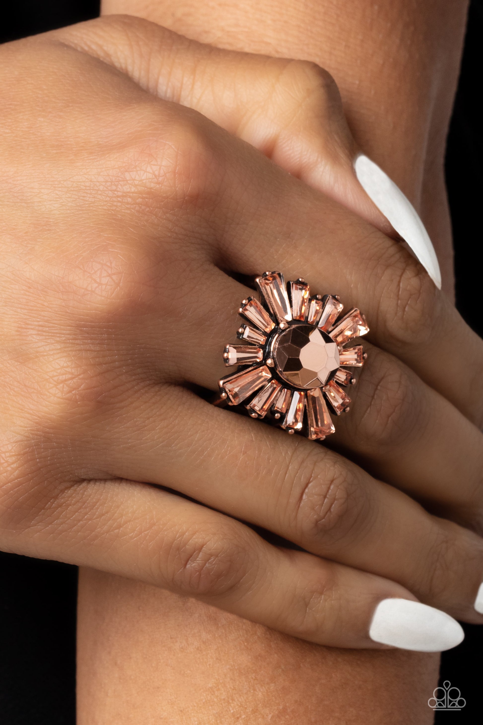 Starburst Season Copper Ring - Jewelry by Bretta