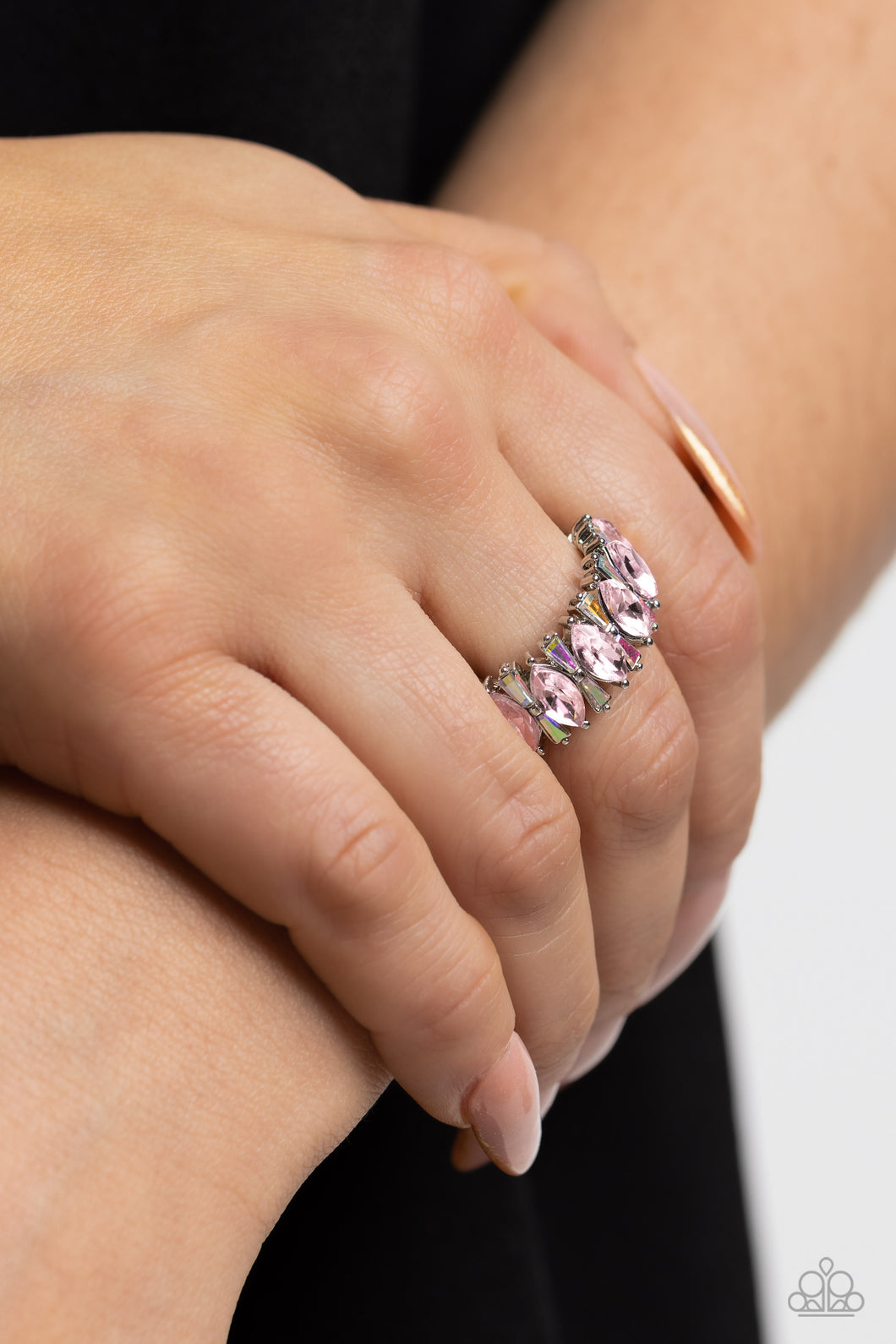 Kaleidoscopic Knockout Pink Ring - Jewelry by Bretta