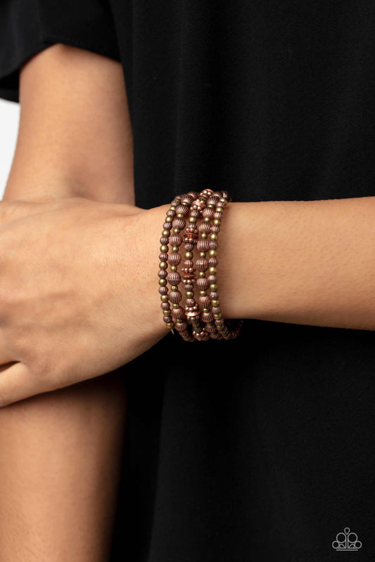 Striped Stack Multi Bracelet - Jewelry by Bretta