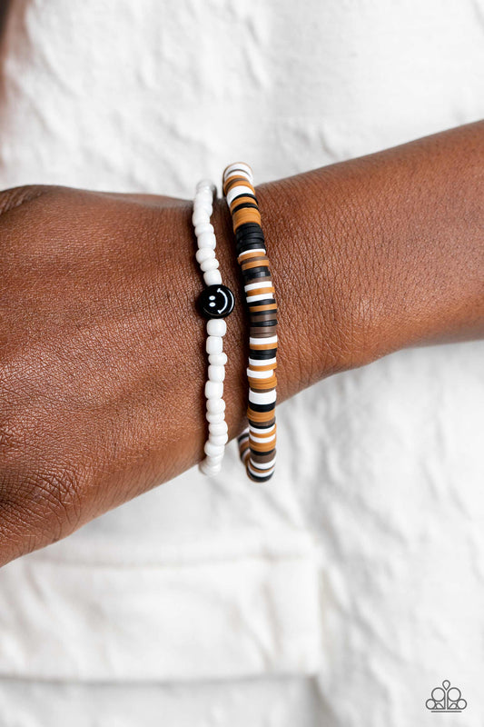 Tabloid Talent Black Bracelet - Jewelry by Bretta