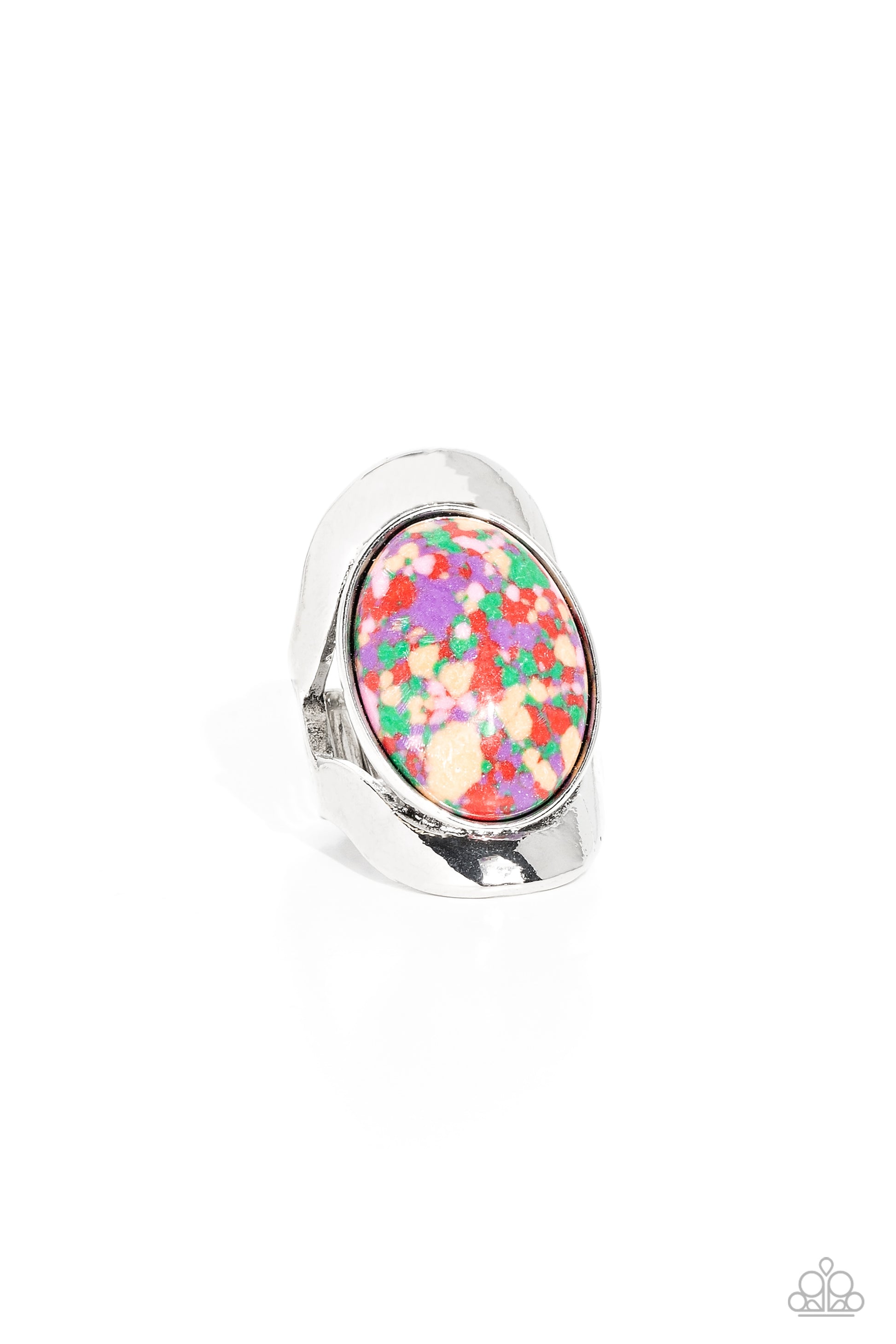 Terrazzo Tribute Purple Ring - Jewelry by Bretta