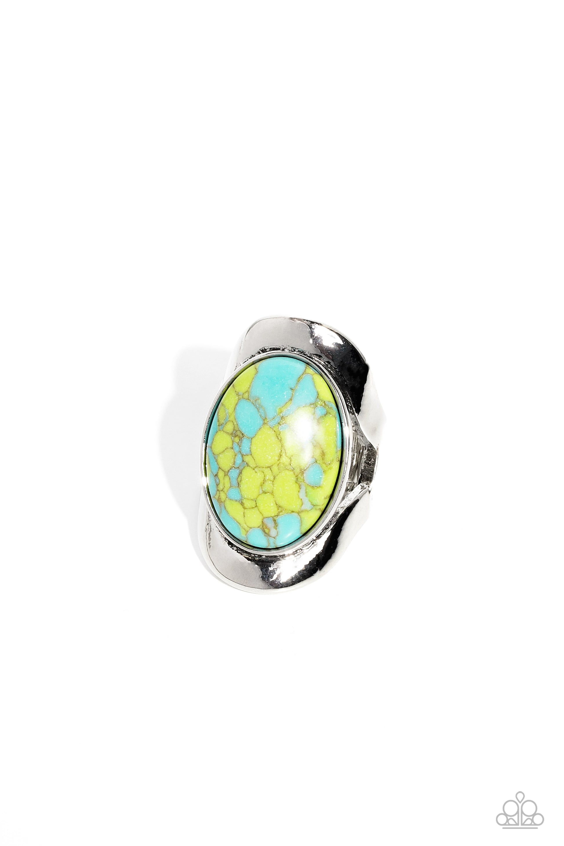 Terrazzo Tribute Green Ring - Jewelry by Bretta