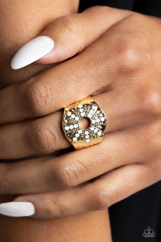 Stylish Sunbeams Gold Ring - Jewelry by Bretta