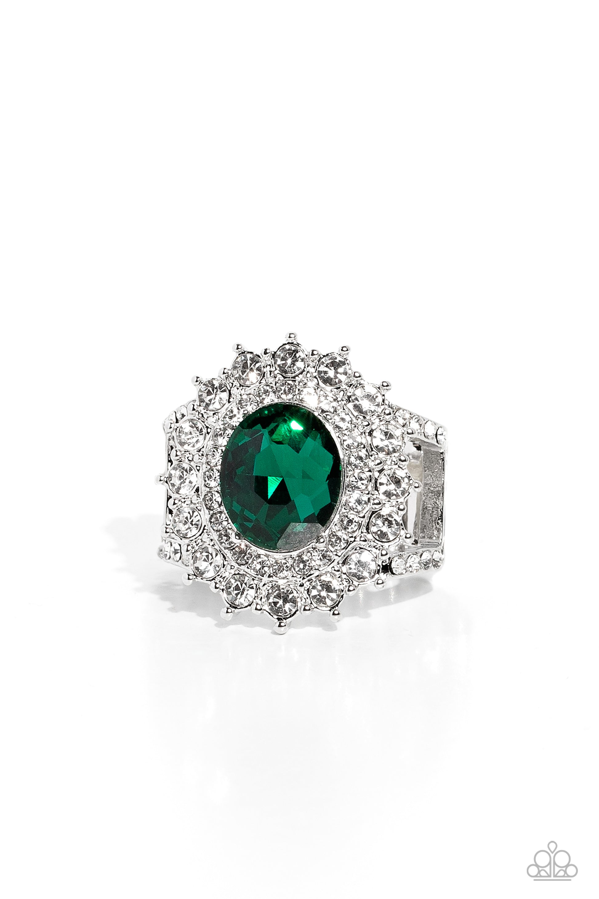 Layered Luminescence Green Ring - Jewelry by Bretta