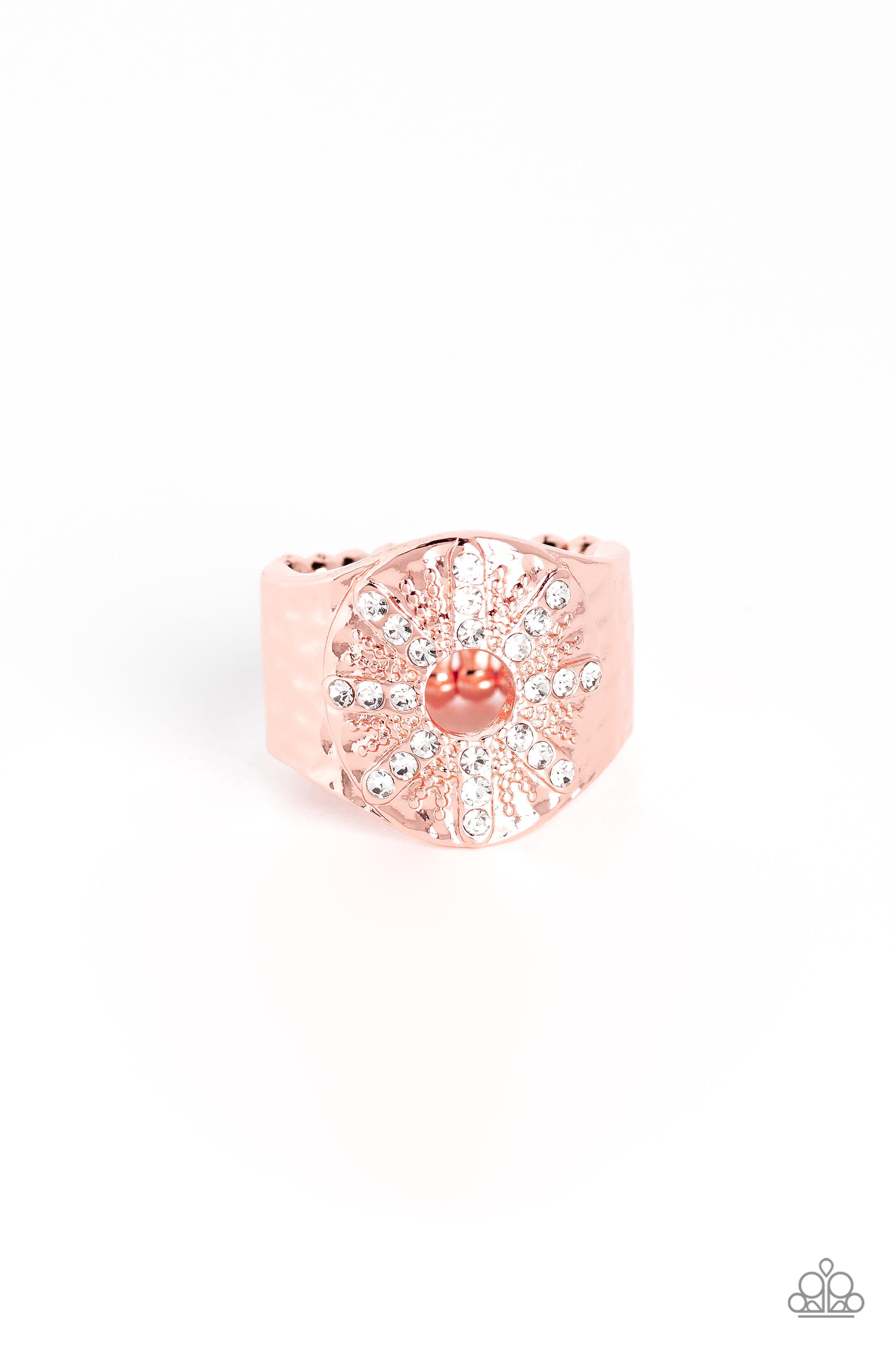 Stylish Sunbeams Copper Ring - Jewelry by Bretta