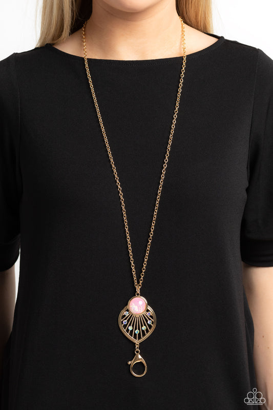 Celestial Charisma Gold Lanyard Necklace - Jewelry by Bretta