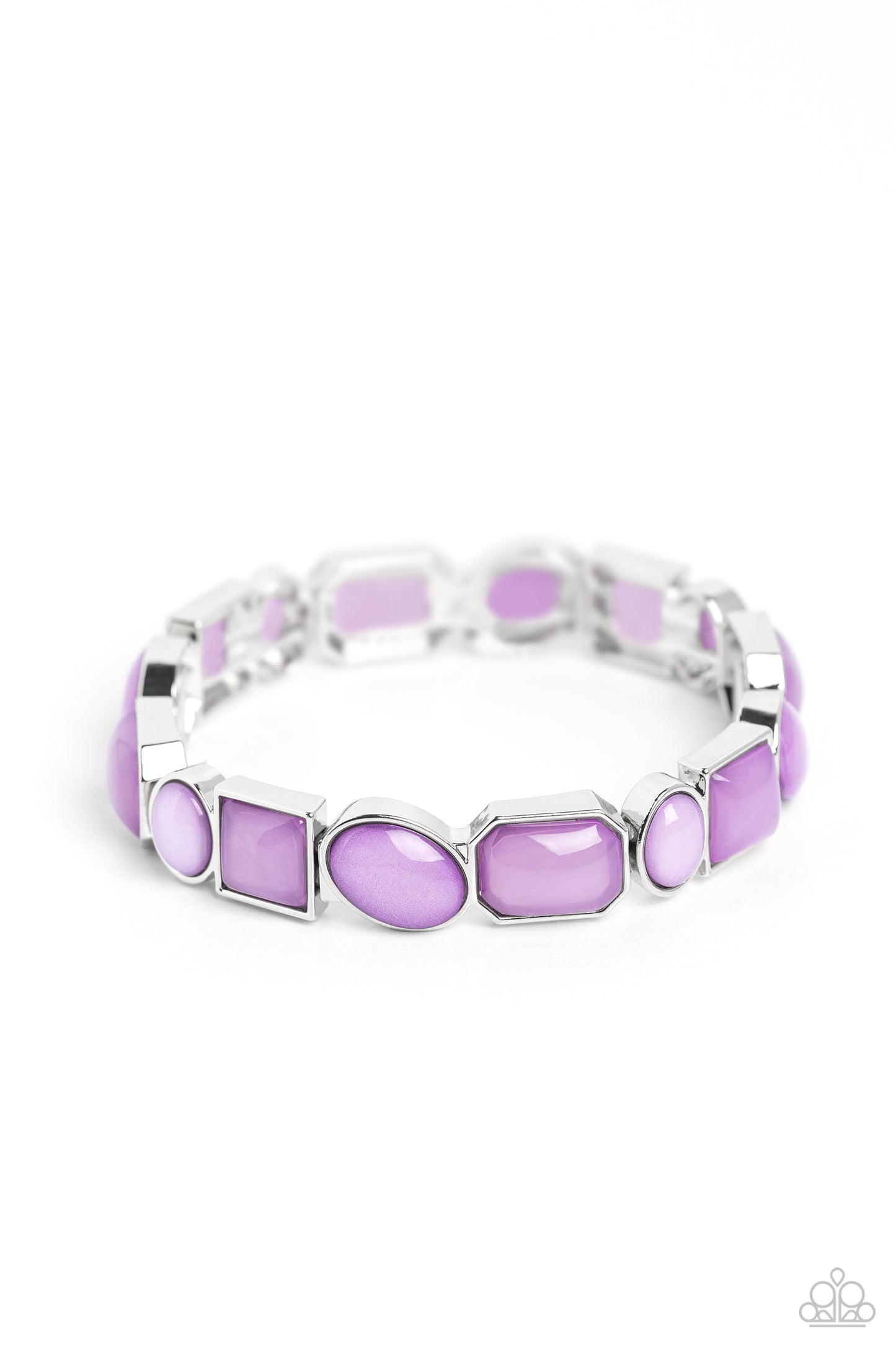 Giving Geometrics Purple Bracelet - Jewelry by Bretta