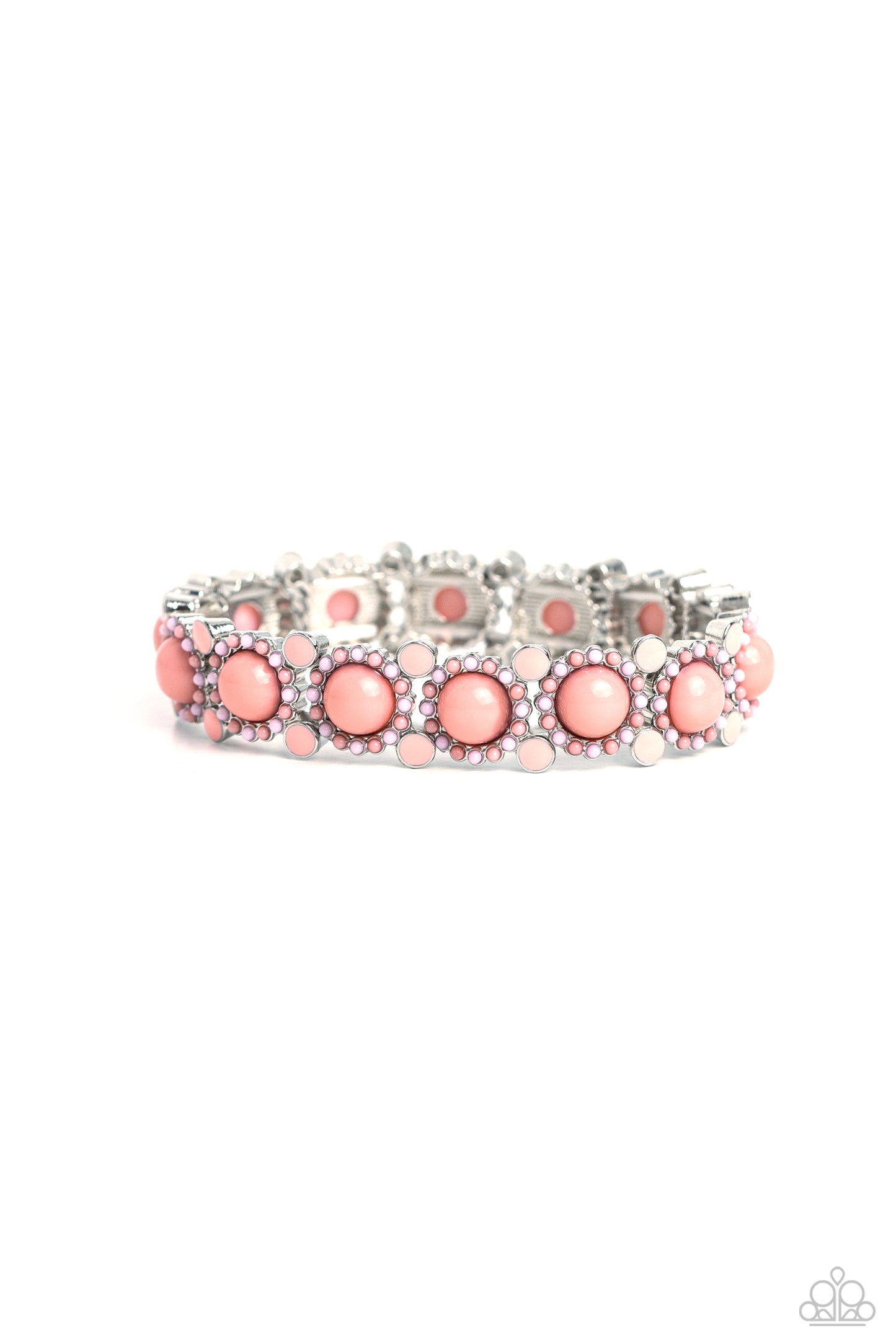 Pop Art Party Orange Bracelet - Jewelry by Bretta