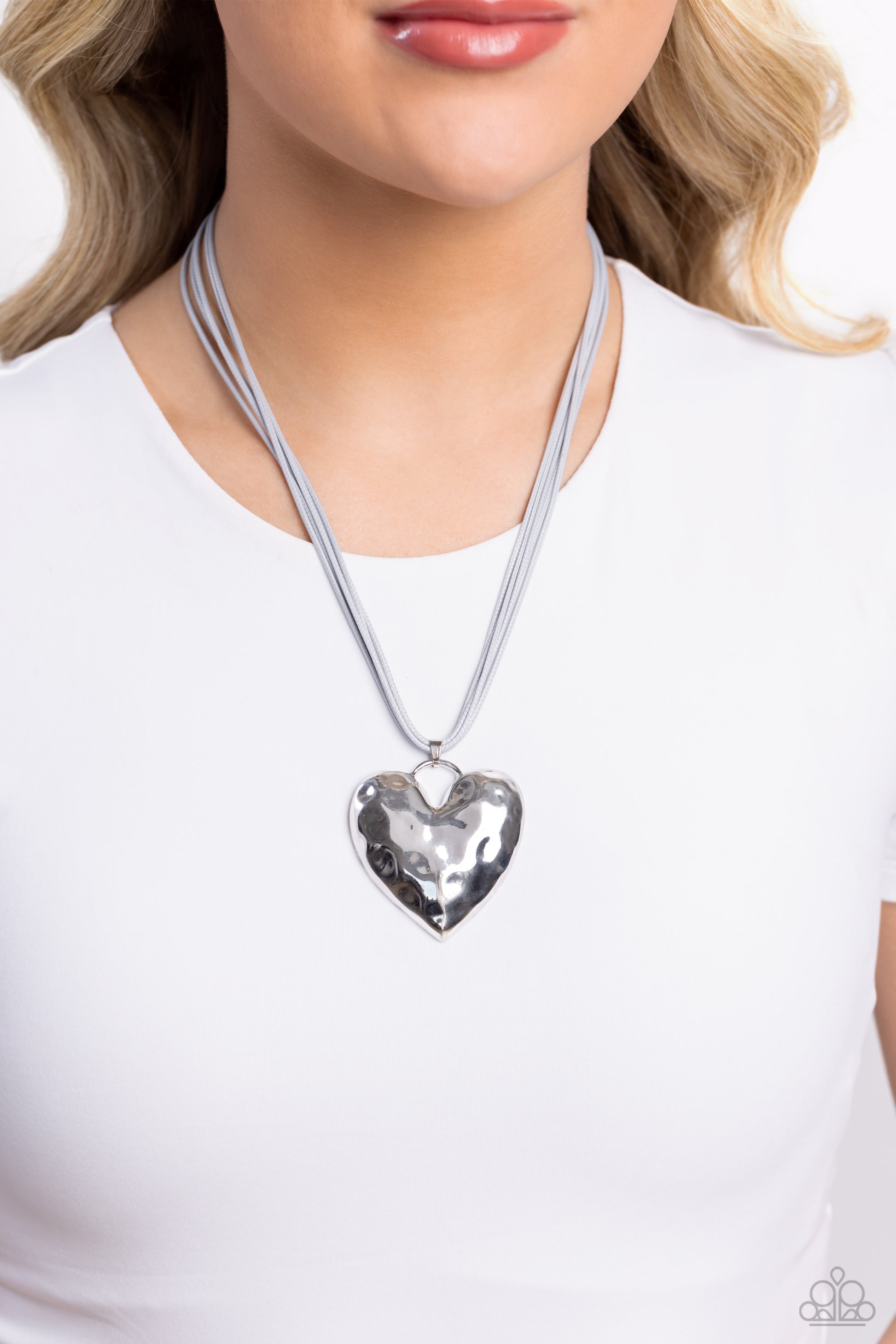 Confident Courtship Silver Necklace - Jewelry by Bretta