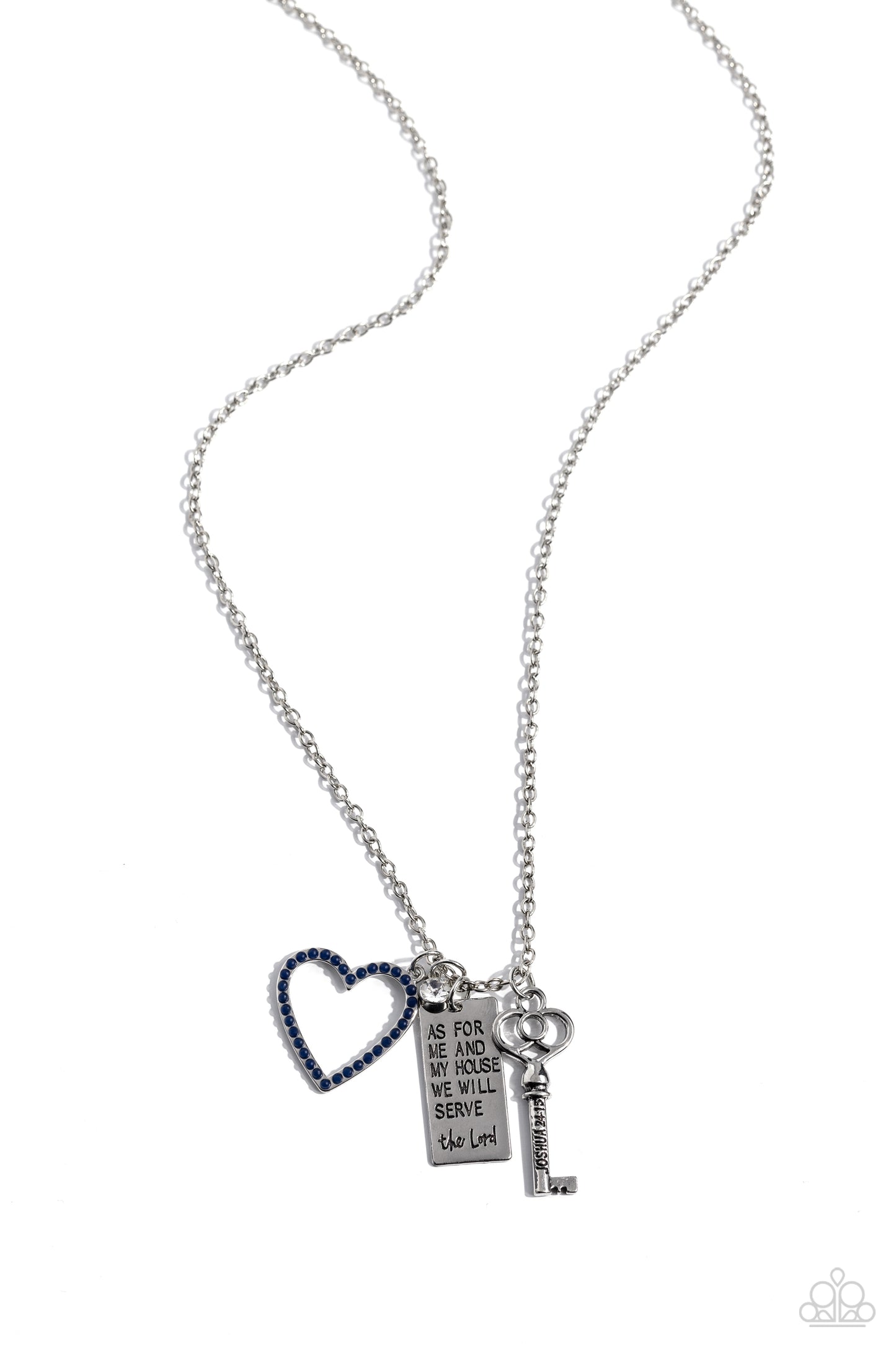 Indulgent Belief Blue Necklace - Jewelry by Bretta