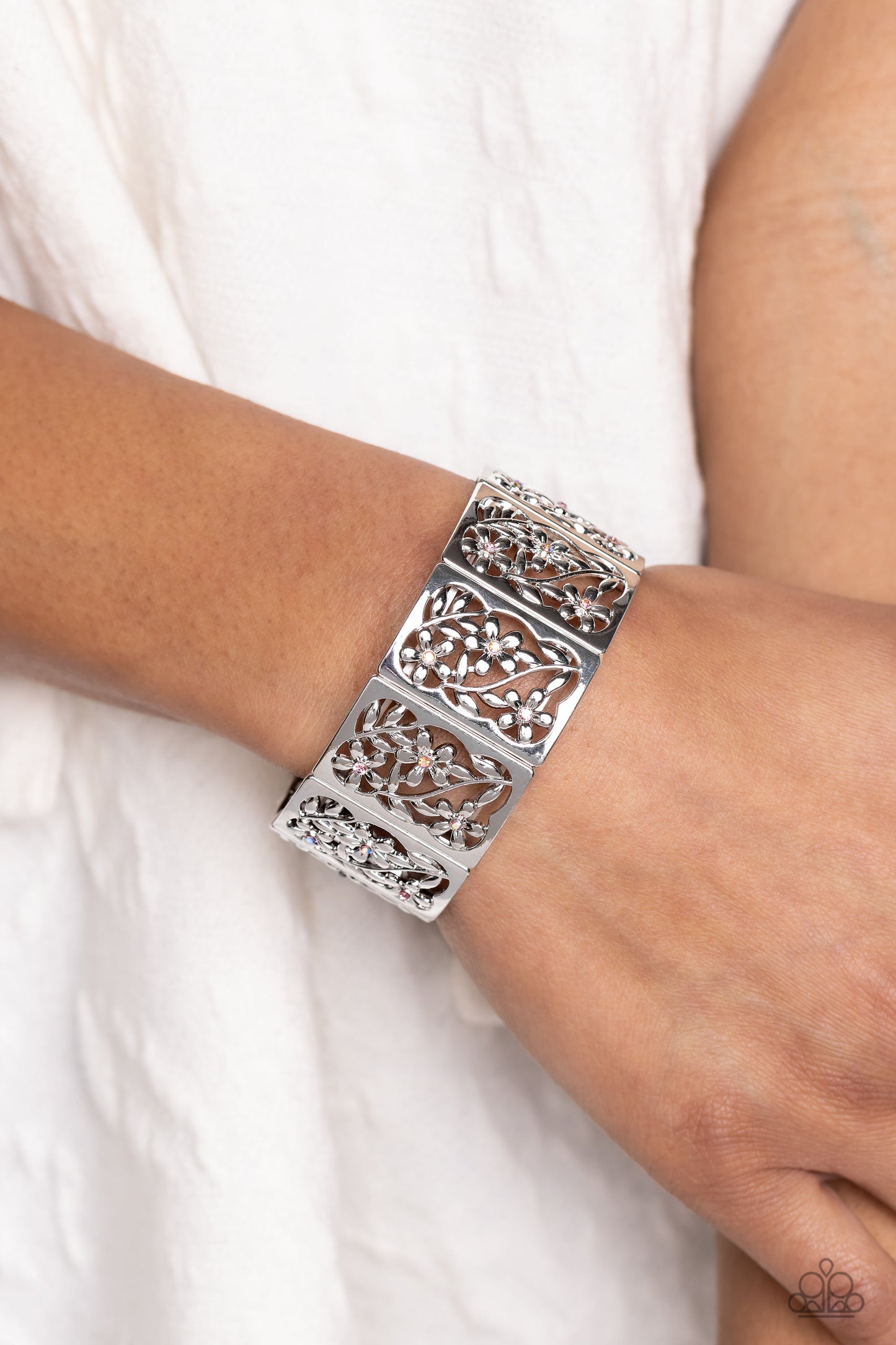 Garden Walls Pink Bracelet - Jewelry by Bretta