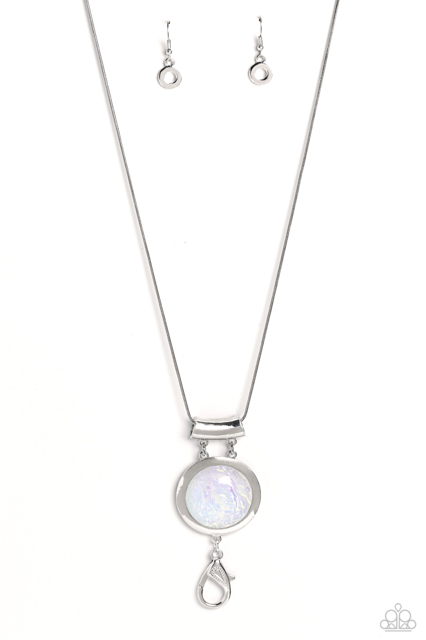Starlight Starbright White Necklace - Jewelry by Bretta