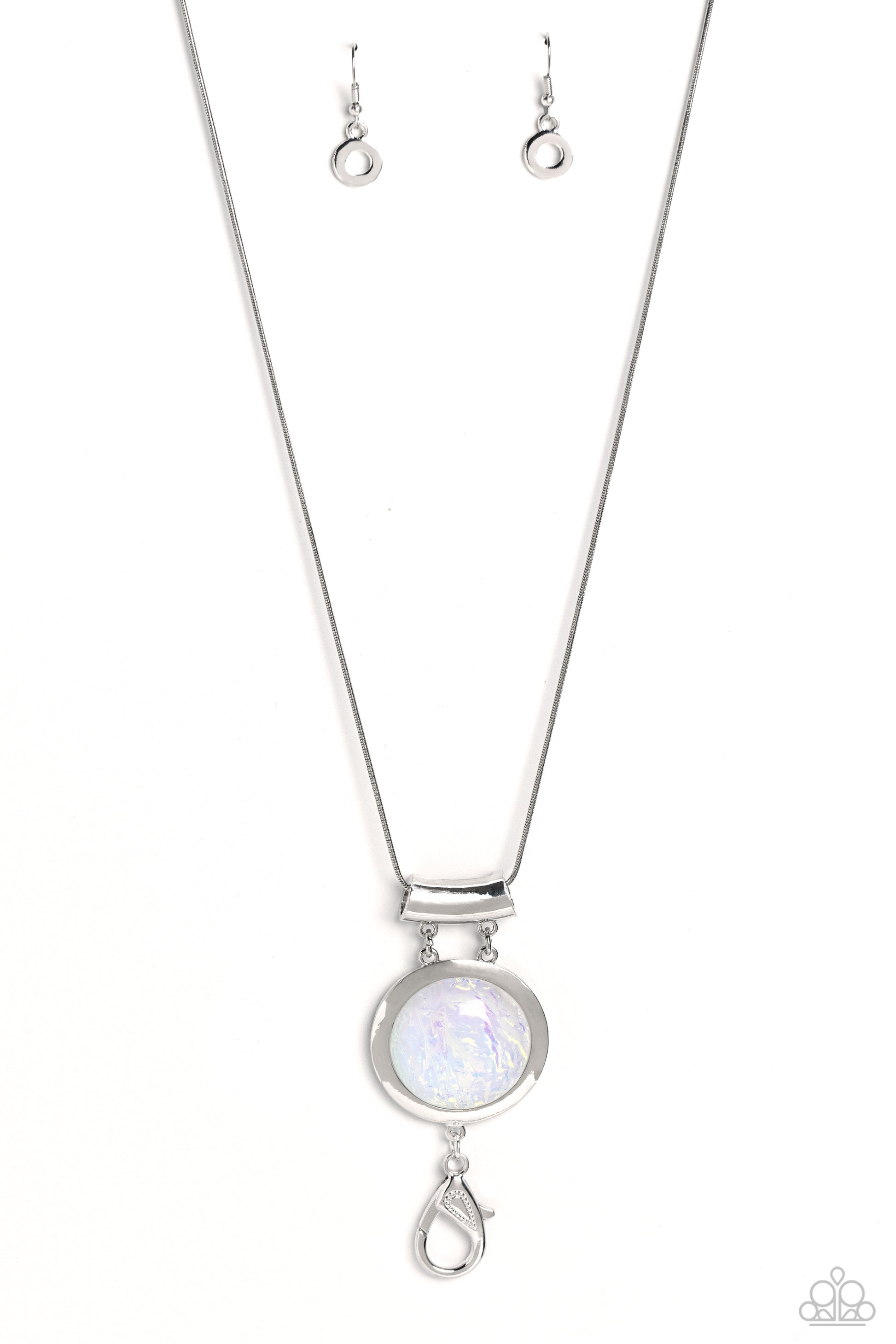Starlight Starbright White Necklace - Jewelry by Bretta
