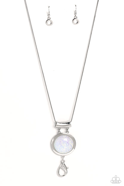 Starlight Starbright White Necklace - Jewelry by Bretta