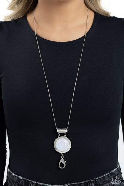 Starlight Starbright White Necklace - Jewelry by Bretta
