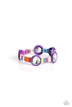 Multicolored Madness Purple Bracelet - Jewelry by Bretta