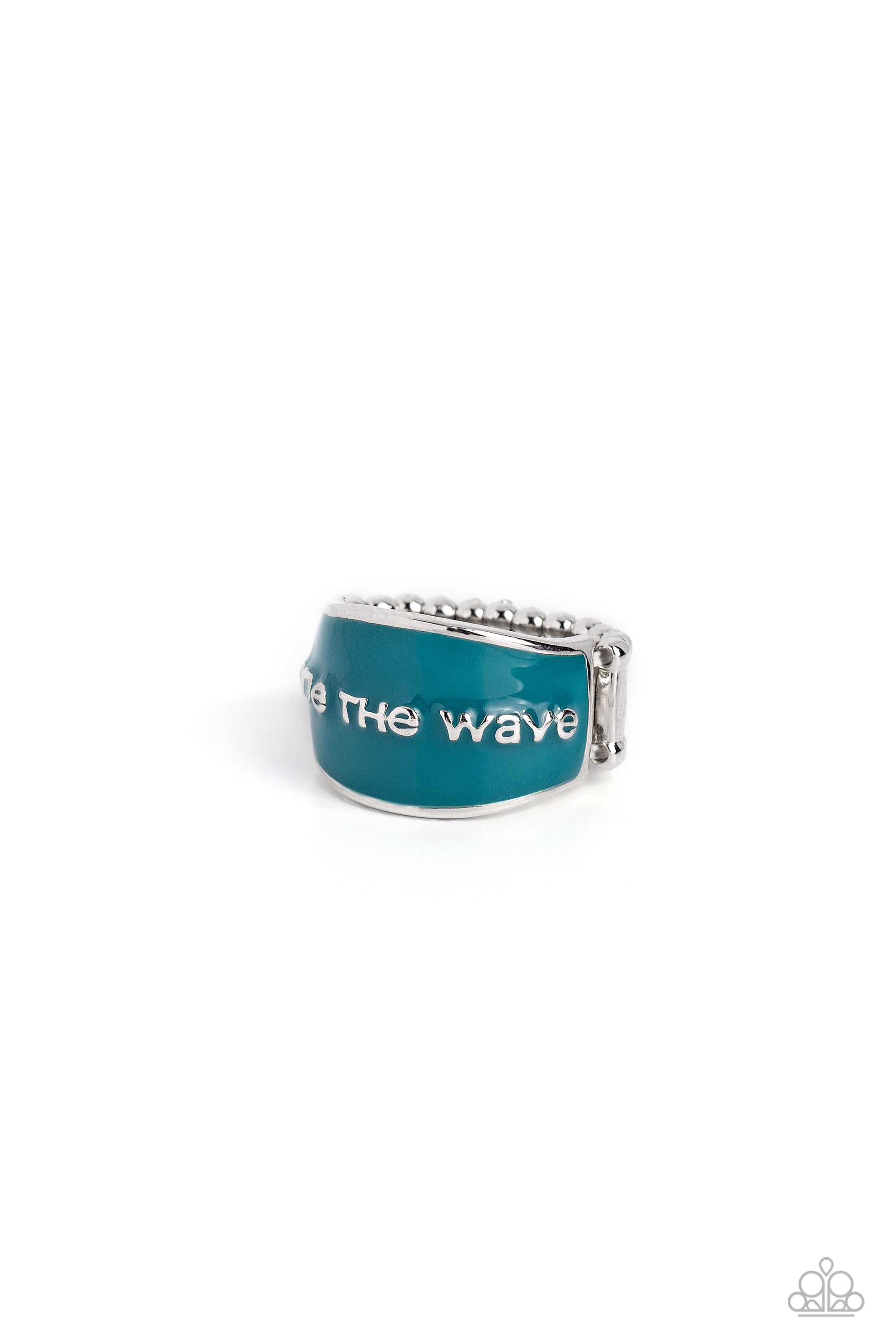 West Coast Waves Blue Ring - Jewelry by Bretta