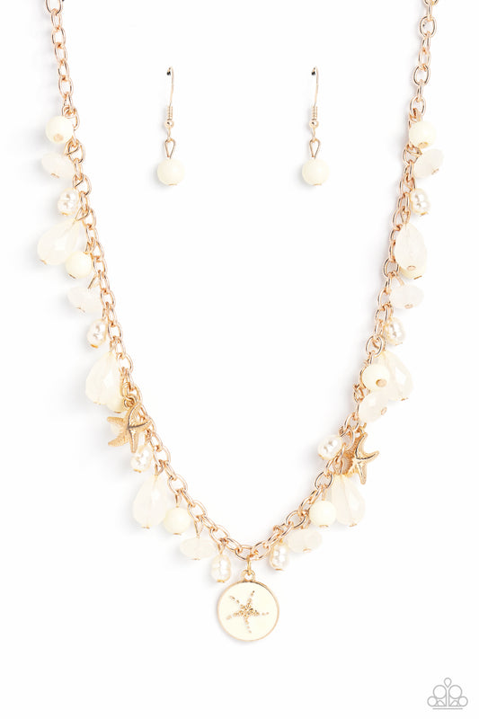 Surfer Serenade Gold Necklace - Jewelry by Bretta