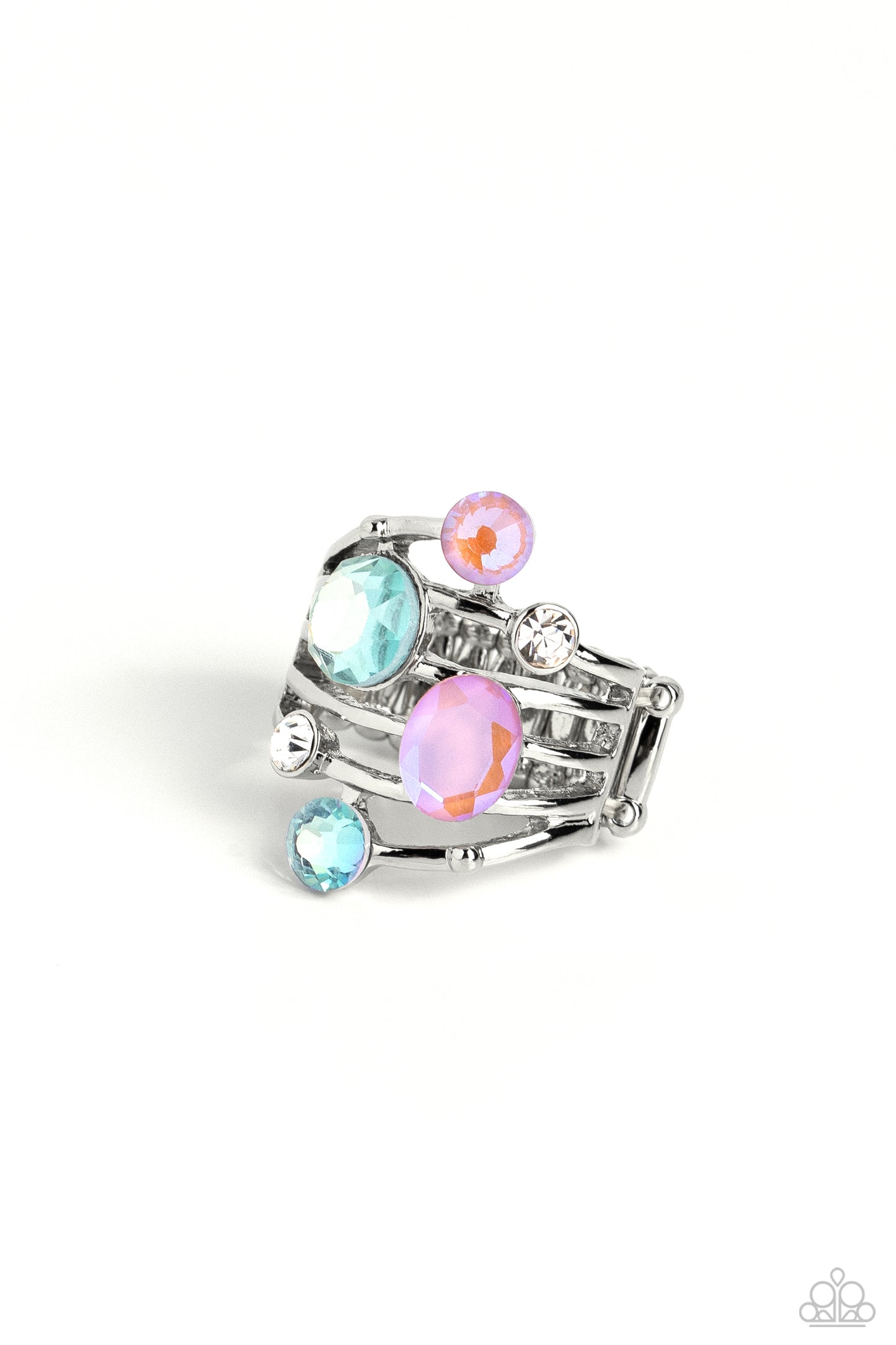Timeless Trickle Blue Ring - Jewelry by Bretta