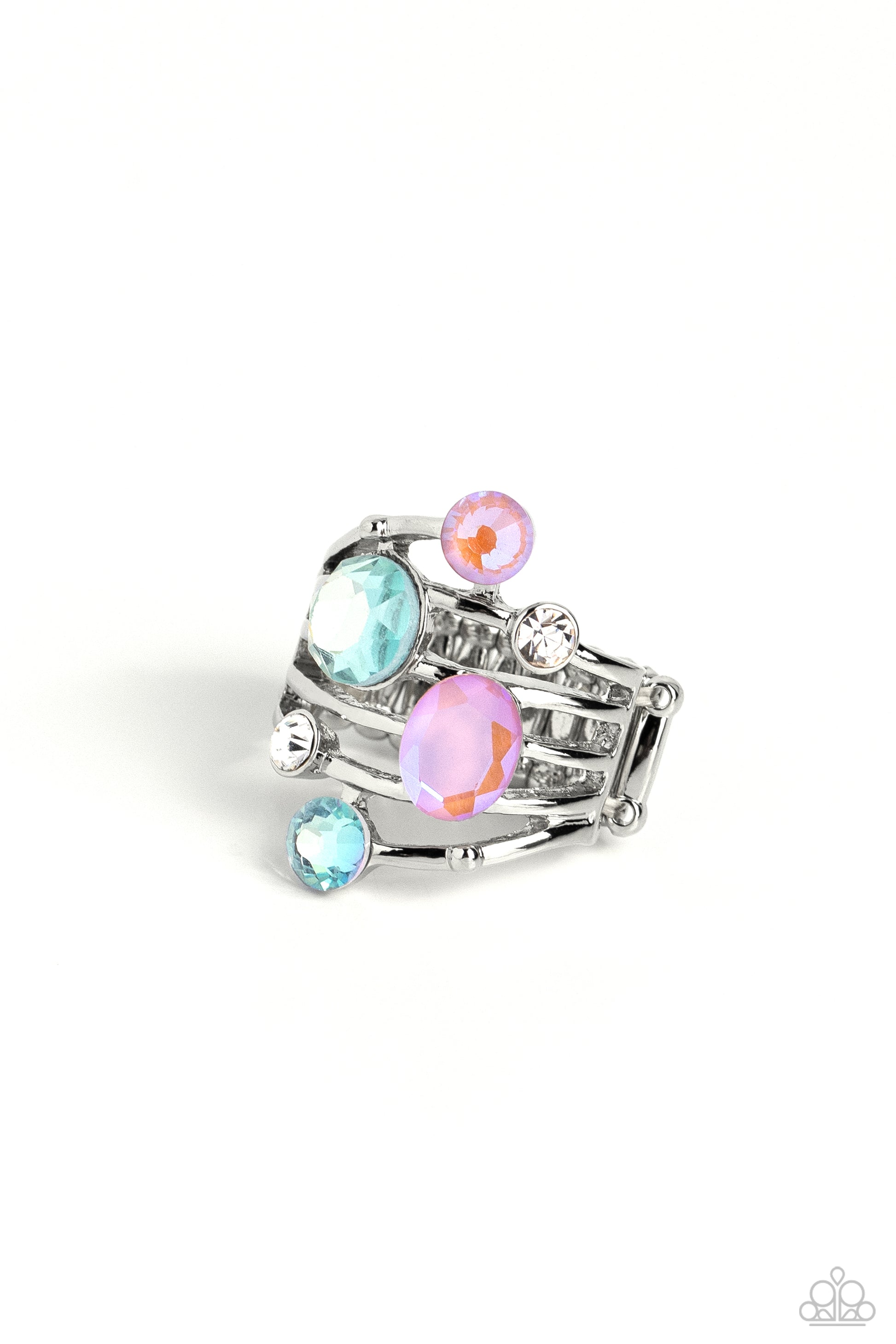 Timeless Trickle Blue Ring - Jewelry by Bretta