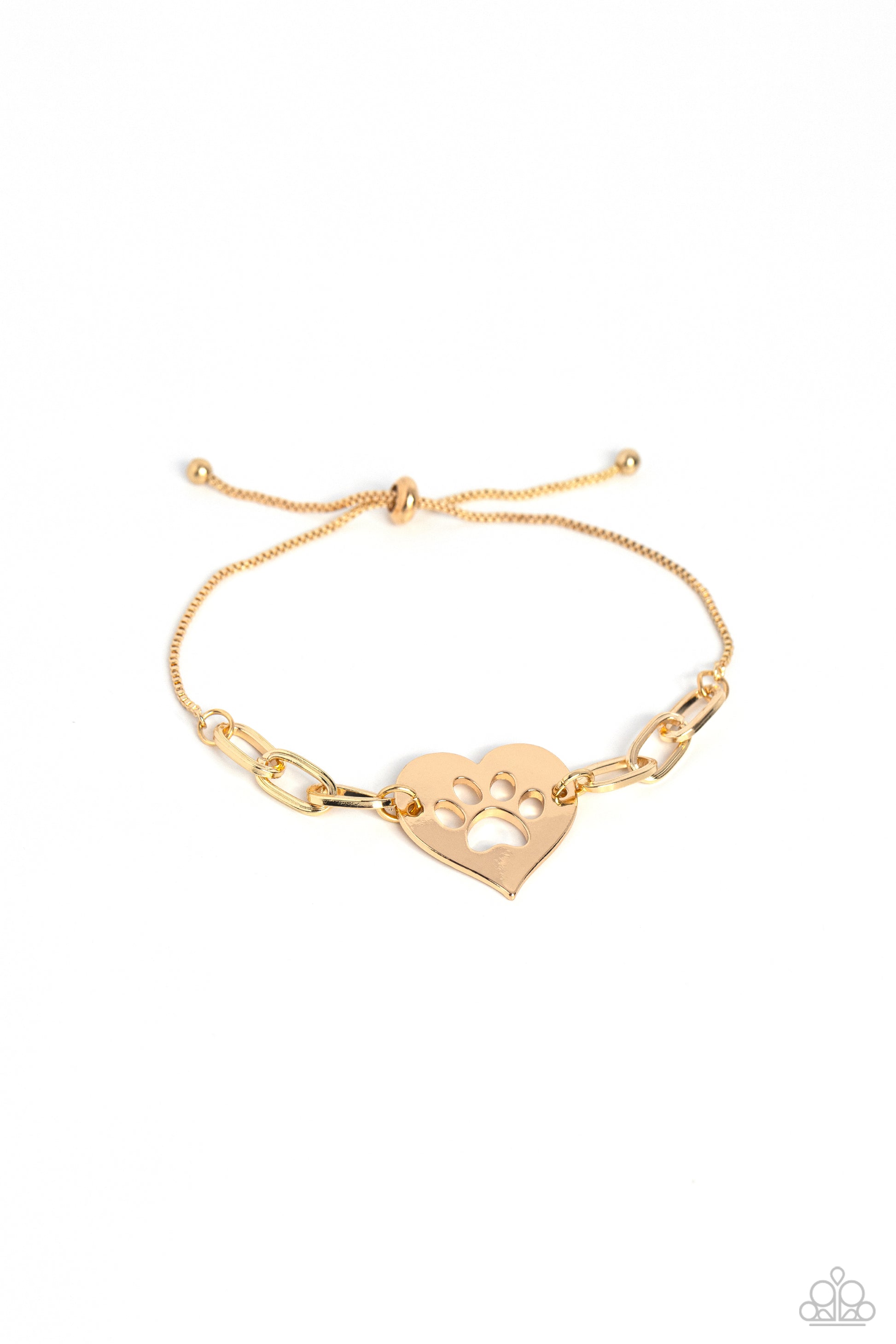 PAW-sitively Perfect Gold Bracelet - Jewelry by Bretta