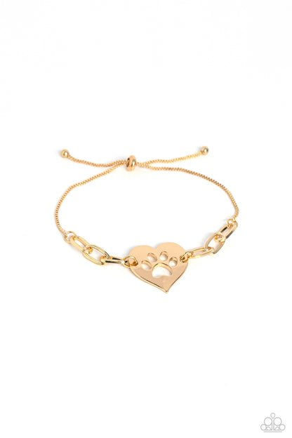 PAW-sitively Perfect Gold Bracelet - Jewelry by Bretta