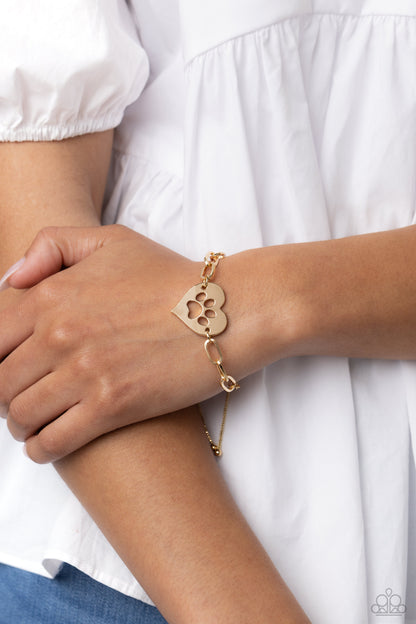 PAW-sitively Perfect Gold Bracelet - Jewelry by Bretta