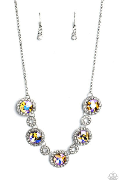 Gorgeous Gems Orange Necklace - Jewelry by Bretta
