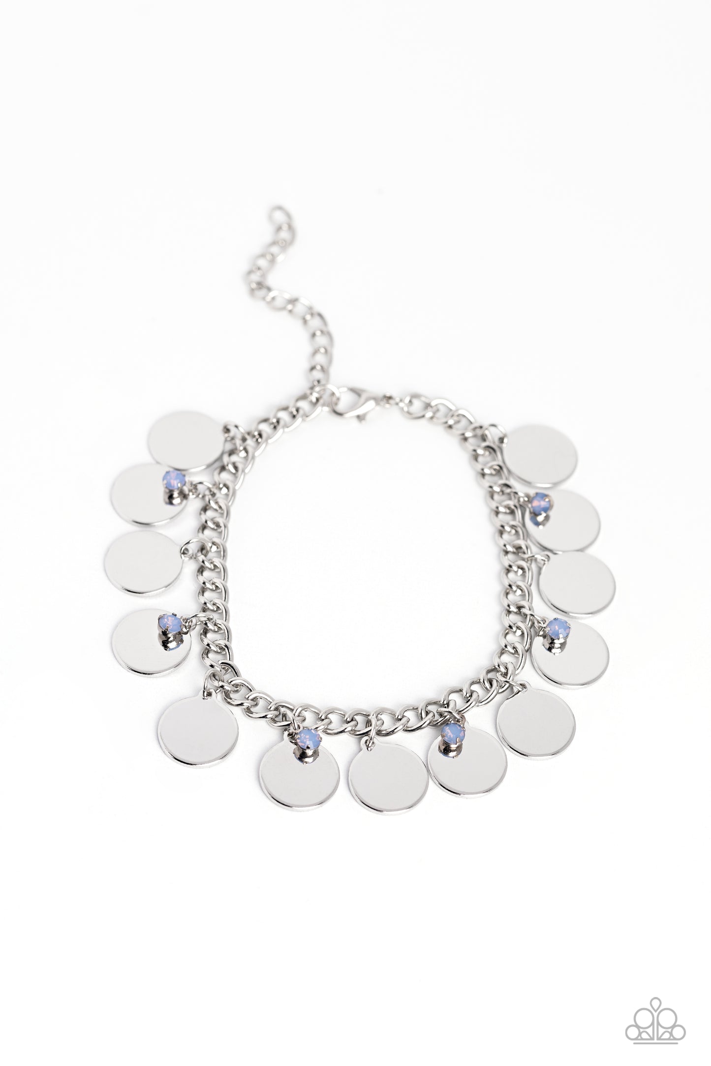 Dreamy Discs Blue Bracelet  - Jewelry by Bretta