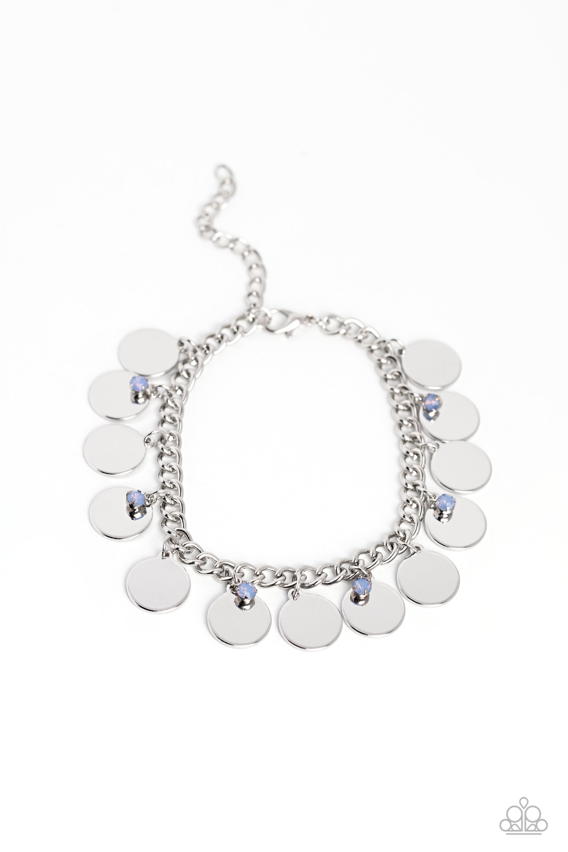 Dreamy Discs Blue Bracelet  - Jewelry by Bretta