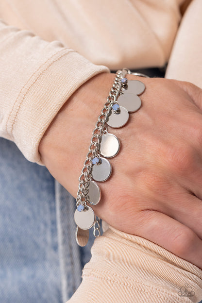 Dreamy Discs Blue Bracelet  - Jewelry by Bretta