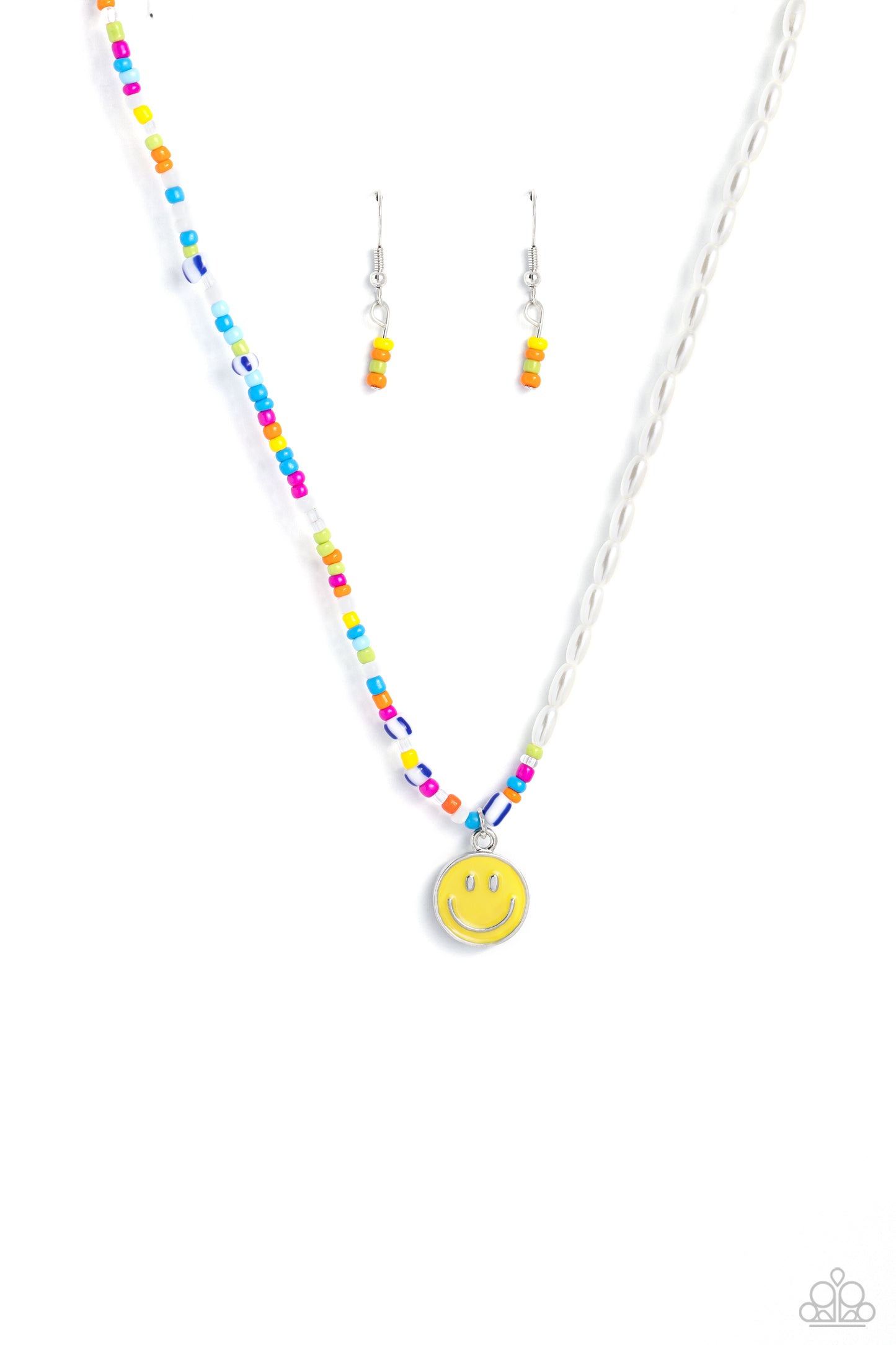 Smiling Showdown Yellow Necklace - Jewelry by Bretta