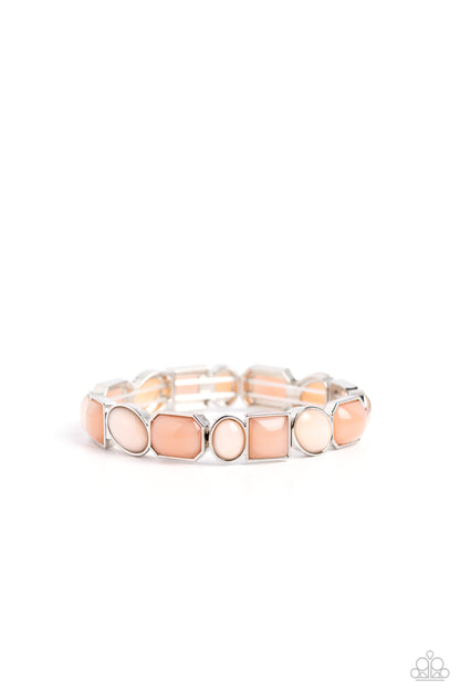 Giving Geometrics Orange Bracelet - Jewelry by Bretta