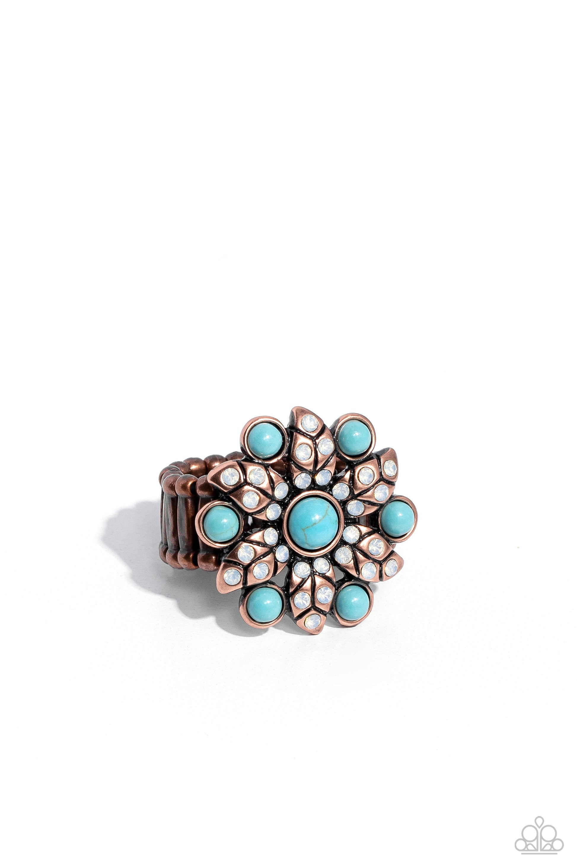 Flower of Life Copper Ring - Jewelry by Bretta