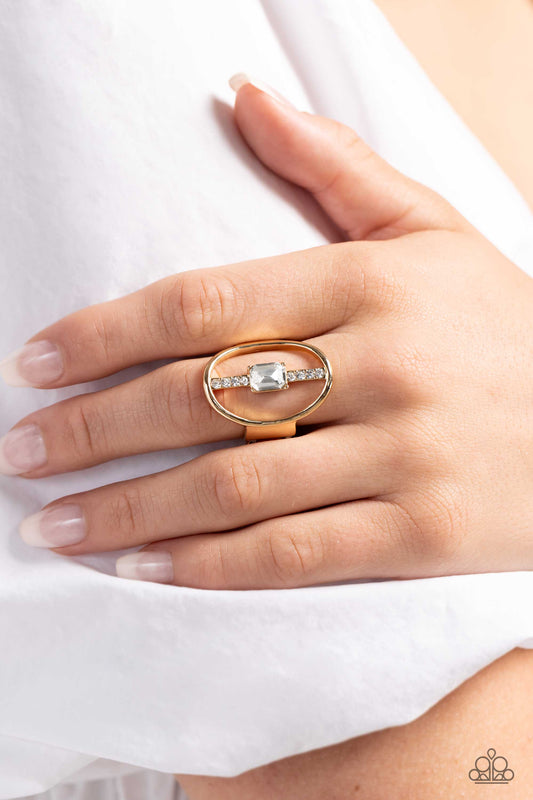 Middle of the Road Gold Ring - Jewelry by Bretta