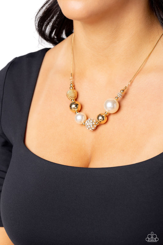 Caliber Choreographer Gold Necklace - Jewelry by Bretta