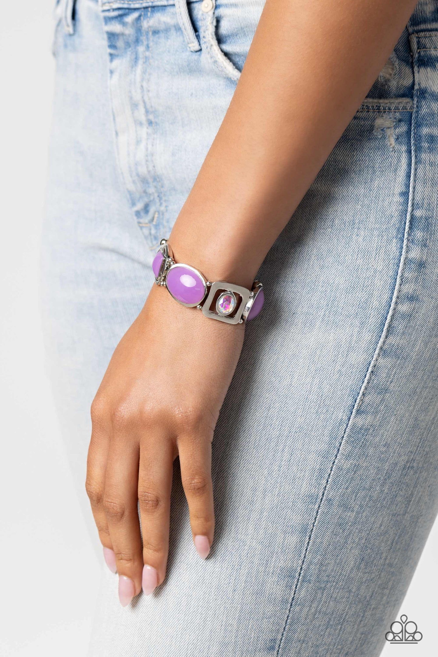 Majestic Mashup Purple Braceloet - Jewelry by Bretta