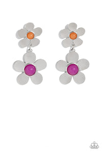 Fashionable Florals Pink Earrings - Jewelry by Bretta