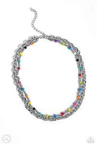 A Pop of Color Multi Necklace - Jewelry by Bretta