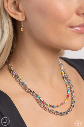 A Pop of Color Multi Necklace - Jewelry by Bretta