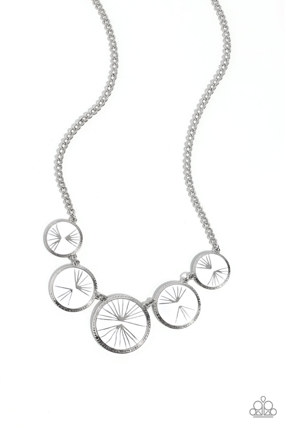 PALM Before the Storm White Necklace - Jewelry by Bretta