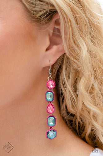 Developing Dignity Pink Earrings - Jewelry by Bretta