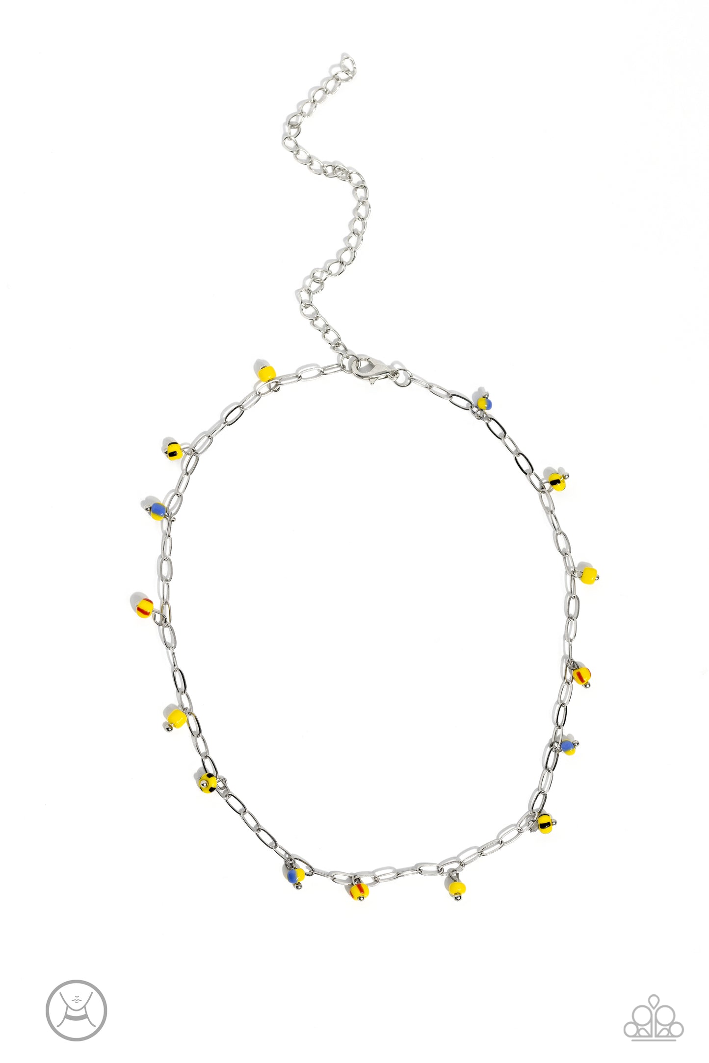 Beach Ball Bliss Yellow Necklace - Jewelry by Bretta