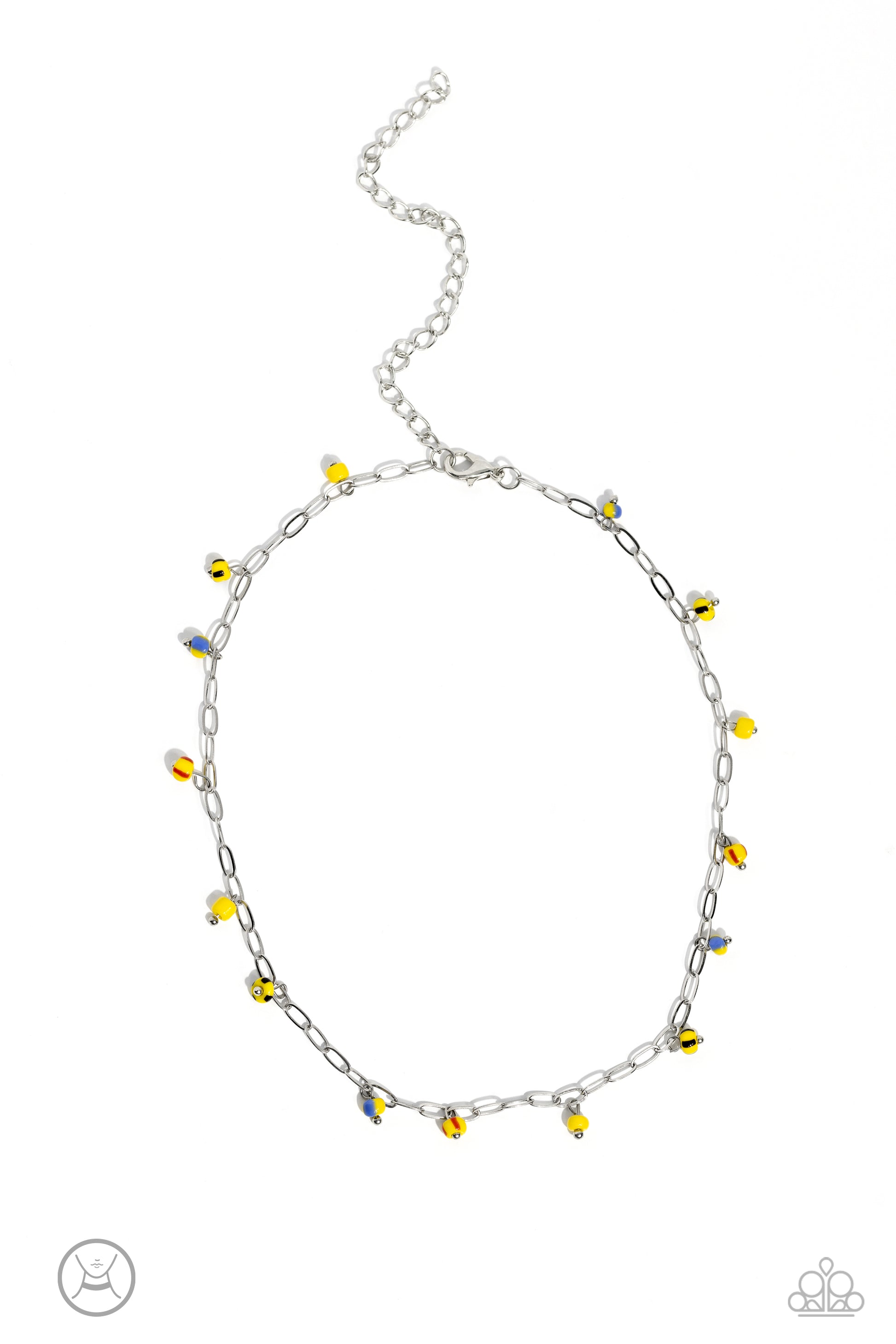 Beach Ball Bliss Yellow Necklace - Jewelry by Bretta