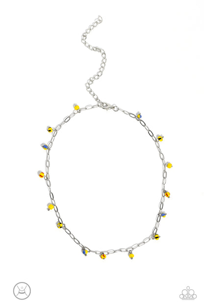 Beach Ball Bliss Yellow Necklace - Jewelry by Bretta